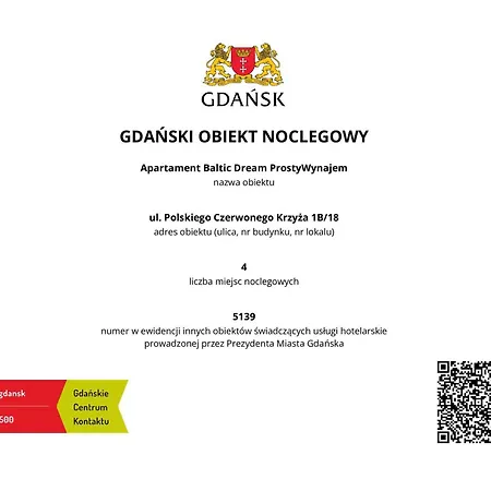 Baltic Dream Prostywynajem Brzezno Apartment Gdansk